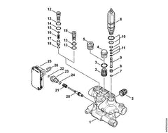 STIHL 47575100500 - Valve seat insert