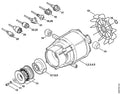 STIHL Moteur électrique 230 V/ 50 Hz (OEM 4765-600-0200)
