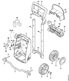 STIHL 47657917000 - Axle