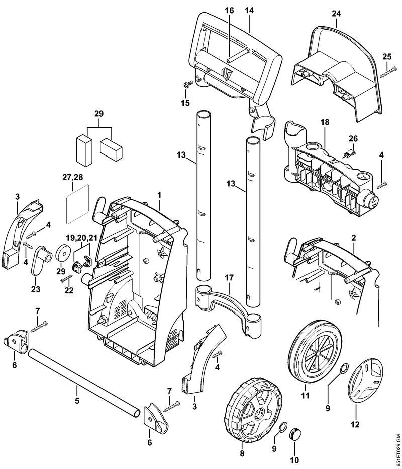 STIHL 47657923300 - Screw