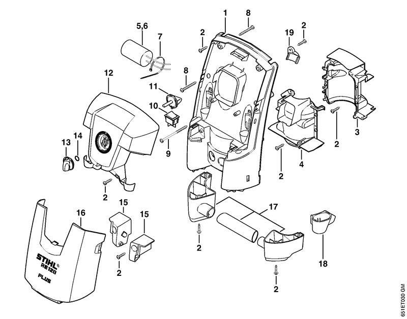 STIHL 47677010900 - Cover