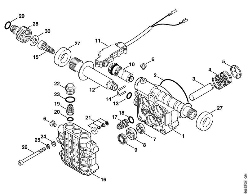 STIHL 47555100200 - Non-return valve