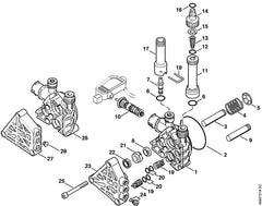 STIHL 47387006200 - Valve