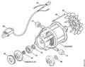 STIHL Disque de nutation 7,72° (OEM 4739-760-8700)