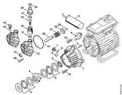 STIHL 47287013100 - Piston