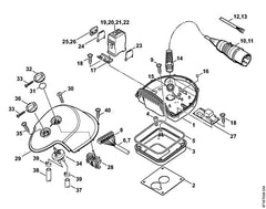 STIHL 47474321200 - Housing