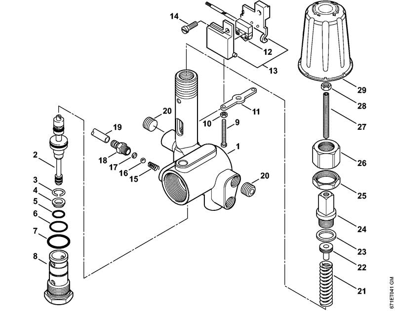 STIHL 47475130200 - Connector