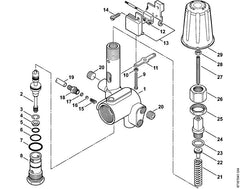 STIHL 47475121500 - Valve seat insert
