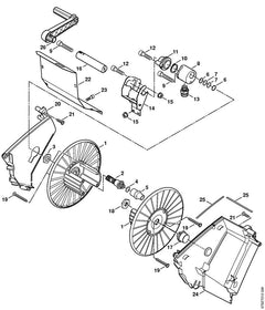STIHL 47477032000 - Nut