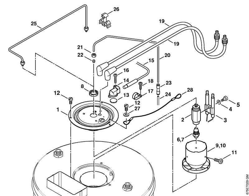 STIHL 47705220600 - Nozzle assy.