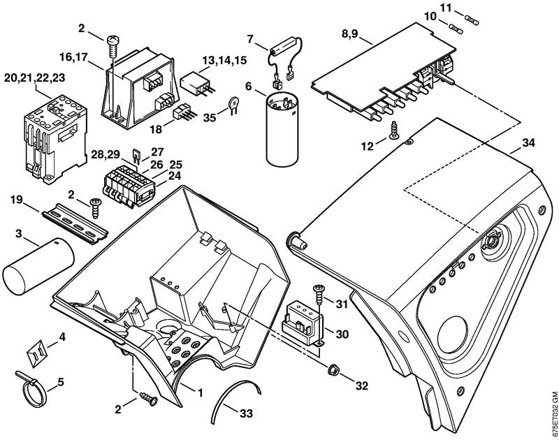 STIHL 47524370100 - Miniature fuse 6.3 A