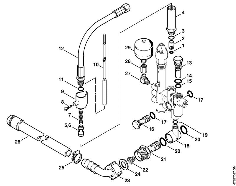 STIHL 47365130200 - Connector