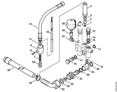 STIHL 47365130201 - Connector