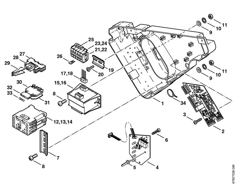 STIHL 47474312601 - Plate