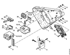 STIHL 47474312601 - Plate