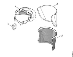 STIHL 00008899025 - Replacement Polycarbonate Visor