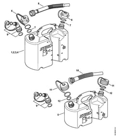 STIHL 00008810117 - Gasket for childproof cap