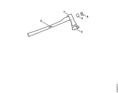 STIHL 00008812151 - Ash handle, 85 cm (1926)