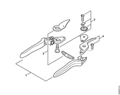 STIHL 00008819920 - Anvil blade with screws
