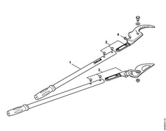 STIHL 00008819901 - Blade kit with screws
