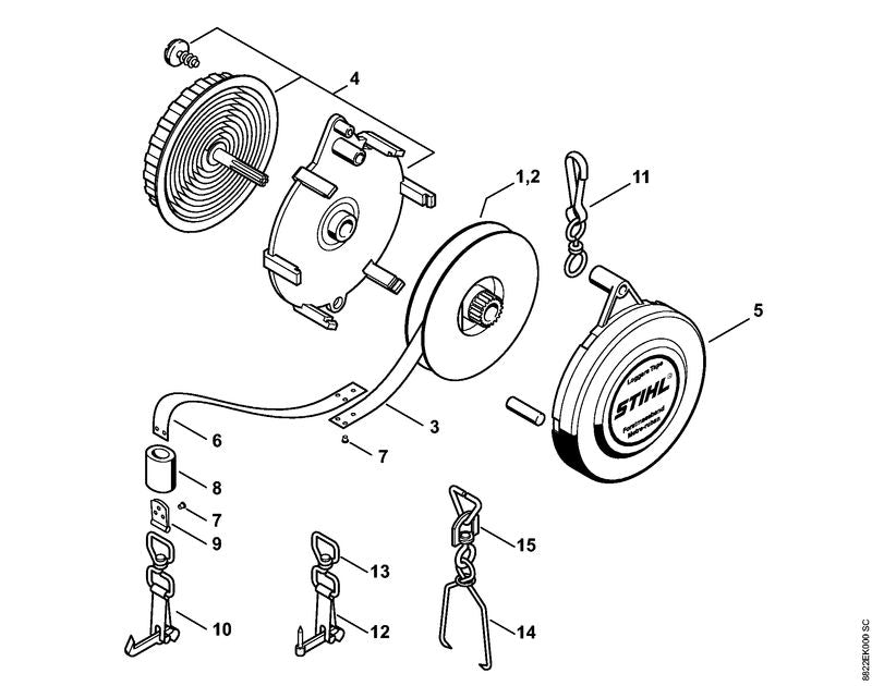 STIHL 00008810881 - Swivel, type B