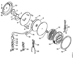 STIHL 00008810854 - Bushing with screw/nut