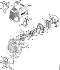 STIHL Capot de canalisation d'air (OEM 4313-080-0900)