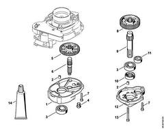 STIHL 43136420103 - Spur gear
