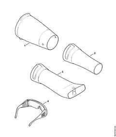 STIHL 46067015400 - Blower tube
