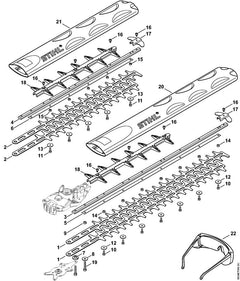 STIHL 48517929001 - Guide guard