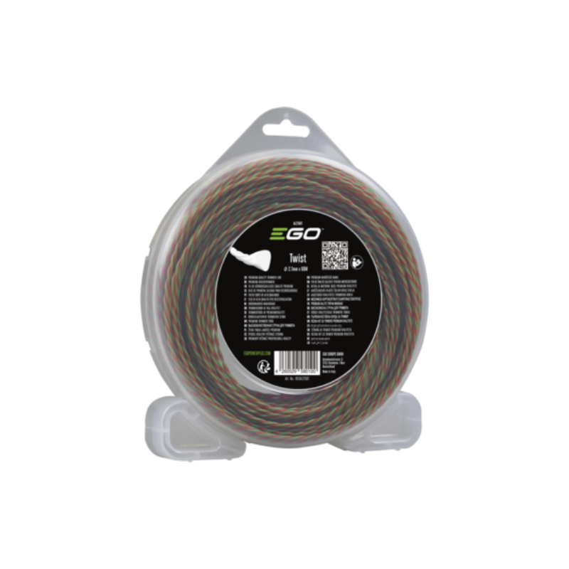 EGO AL2760T Fil de coupe 2,7 mm Silencieux & Torsadé - 60 mètres