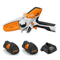 STIHL scie de jardin à batterie GTA 26 pack avec 2 batteries et chargeur (2x AS 2 + AL 1)