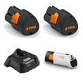 STIHL 2x batterie AS 2 + chargeur AL 1 + powerbank PS 1.0 | Pack AS Power