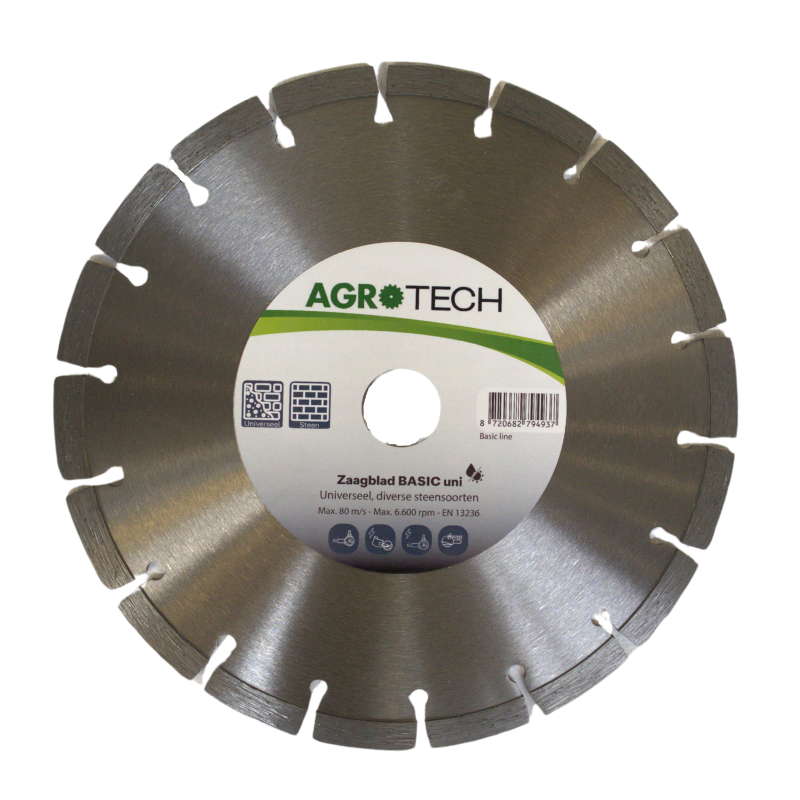 AgroTech Disque diamant BASIC Uni - 230 mm