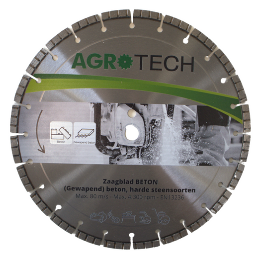 AgroTech Disque diamant BASIC Béton - 350 mm