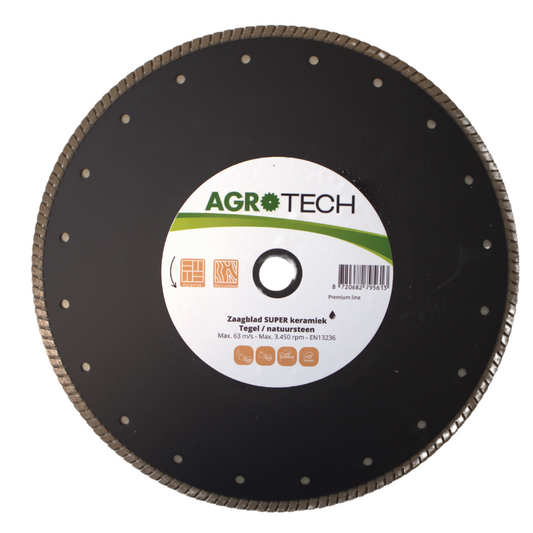 AgroTech Disque diamant SUPER Céramique - 300 mm