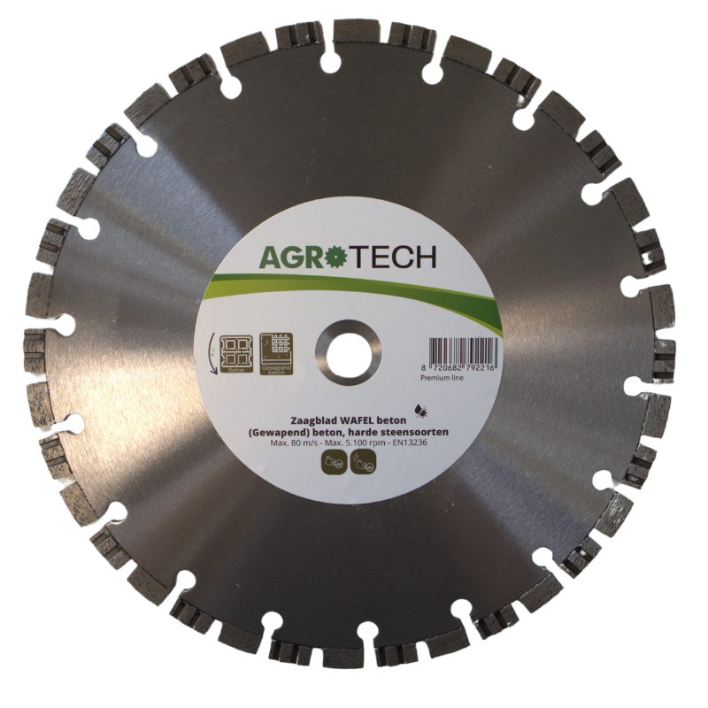 AgroTech Disque diamant WAFEL Béton - 300 mm
