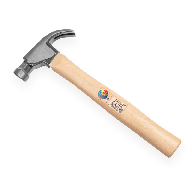 Atlas Marteau arrache-clou - manche en hickory - 450 g