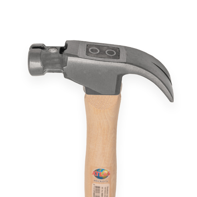 Atlas Marteau arrache-clou - manche en hickory - 450 g