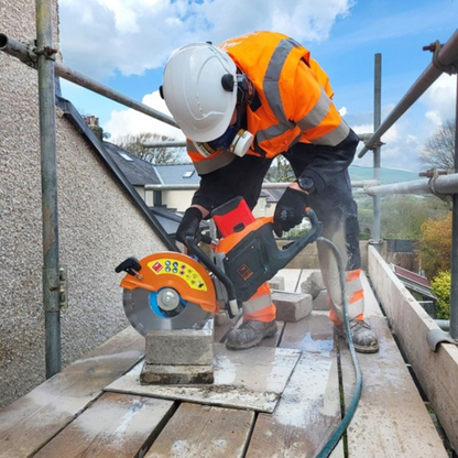 Belle DC 300E+ Tronçonneuse à disque sur batterie – Batterie et chargeur inclus