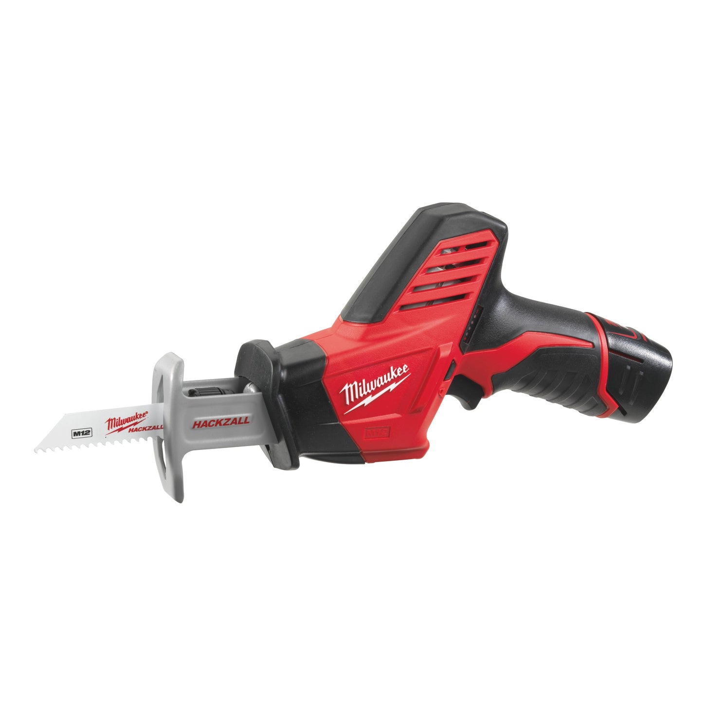 Milwaukee M12 HZ-202C Scie sabre sub-compacte sans fil Hackzall – 2 batteries + 1 chargeur inclus