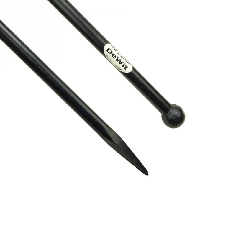 De Wit Barre à mine ronde avec pointe - 140 cm x 2,8 cm