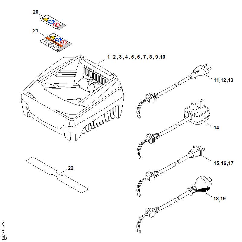 STIHL 00009674215 - Tag