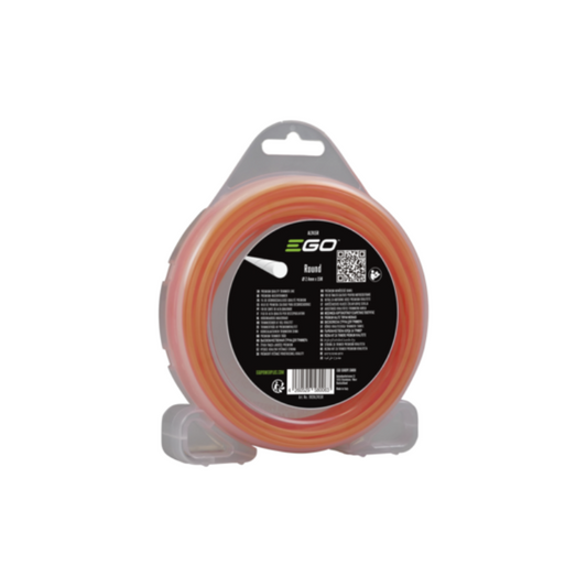 EGO AL2415R Fil de débroussailleuse 2,4 mm Rond - 15 m