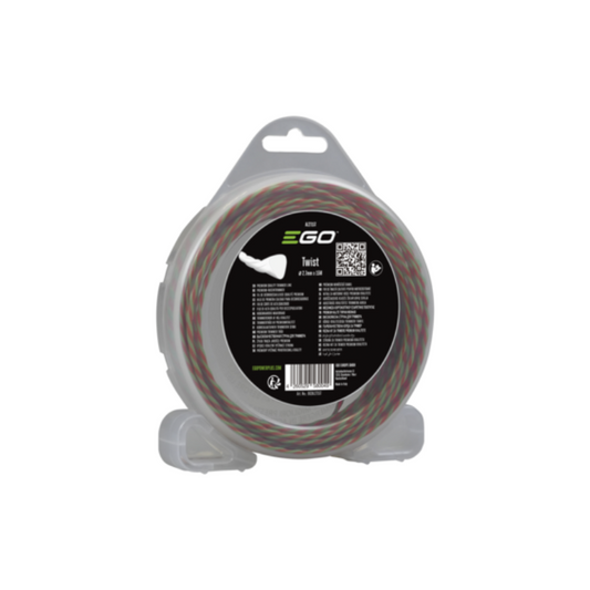 EGO AL2715T Fil de coupe 2,7 mm Silencieux & Torsadé - 15 m