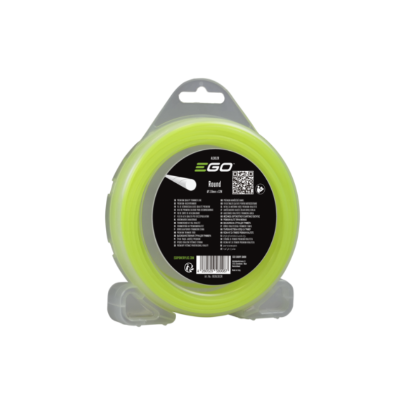 EGO AL3012R Fil de débroussailleuse 3,0 mm rond - 12 m
