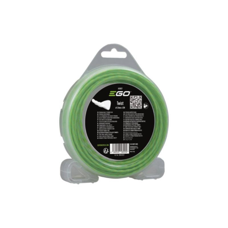 EGO AL3012T Fil de coupe 3,0 mm Silencieux & Torsadé - 12 m