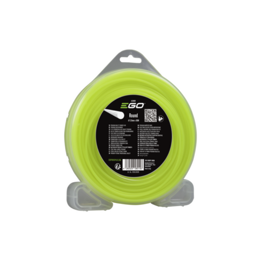 EGO AL3060R Fil de coupe 3,0 mm Rond - 60 mètres
