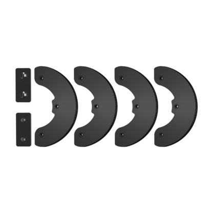 EGO ARP2120 Kit de bavettes en caoutchouc pour fraise à neige