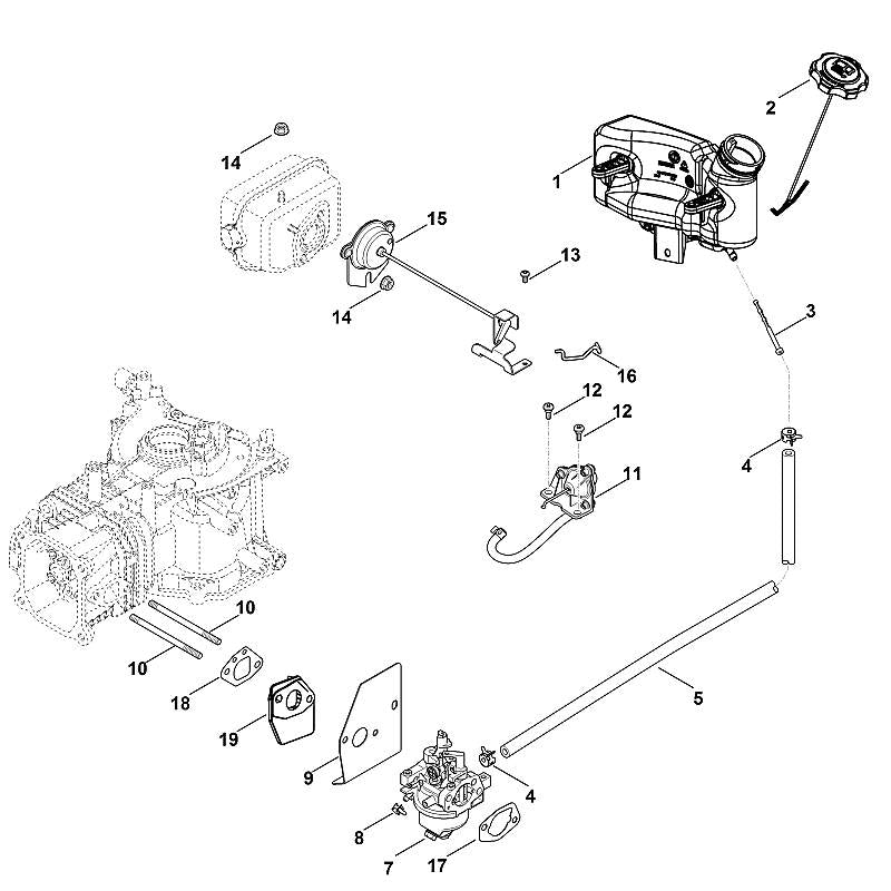 STIHL 00023580820 - Fuel hose